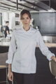 Women's chef jacket_JULIA_long sleeve