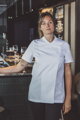 Women's chef jacket_JULIA_short sleeve