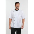 Men's short-sleeved chef jacket_JULIUSO