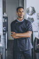 Men's short-sleeved chef jacket_JULIUSO