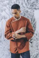 Men's chef jacket_JULIUSO_long sleeve