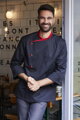 Men's chef jacket_JULIUSO_long sleeve