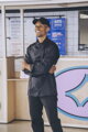 Men's long-sleeved chef jacket_JULIUS_ 8426-0244