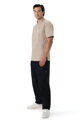 Short Sleeve Zipper Chef Coat with Ventilation BCSZ009