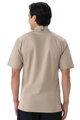 Short Sleeve Zipper Chef Coat with Ventilation BCSZ009