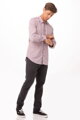 Chef Works Modern Gingham Long Sleeve Dress Shirt (SHC05)
