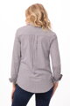 Women's Modern Gingham Long Sleeve Dress Shirt (SHC05W)