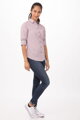 Women's Modern Gingham Long Sleeve Dress Shirt (SHC05W)