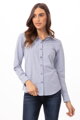 Women's Modern Gingham Long Sleeve Dress Shirt (SHC05W)
