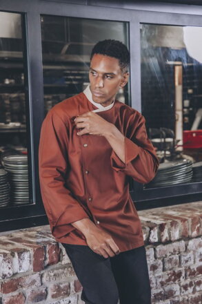 Men's chef jacket_JULIUSO_long sleeve