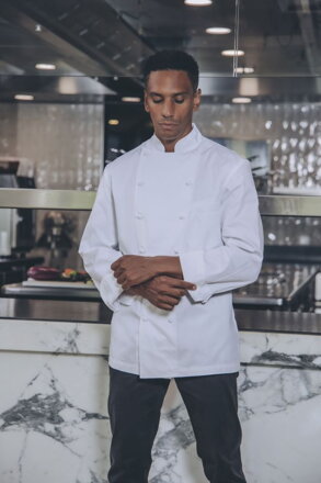 Men’s long-sleeve chef coat_GRAND CHEF LONGARM